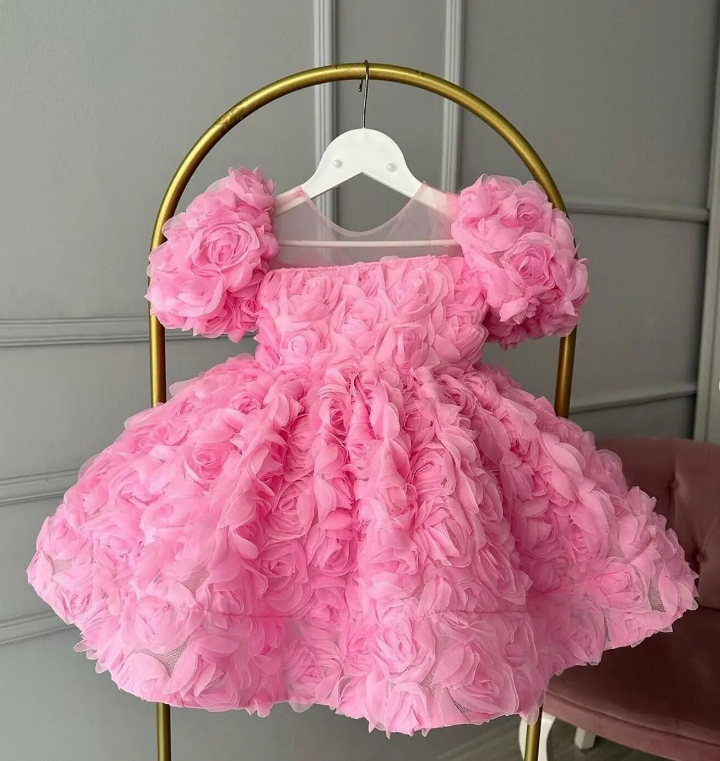 Vestido Rosa Floral