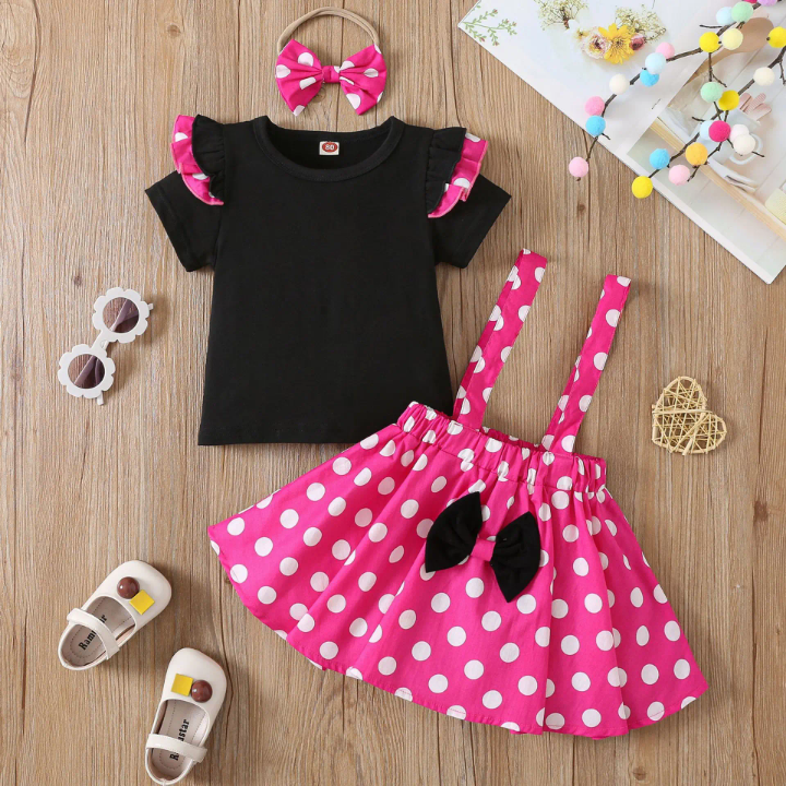Conjunto Infantil Minnie Inspired