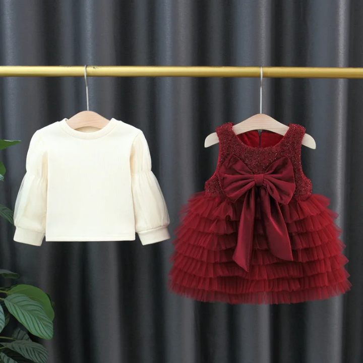 Conjunto vestido 3 pcs