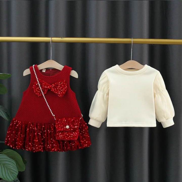 Conjunto vestido 3 pcs