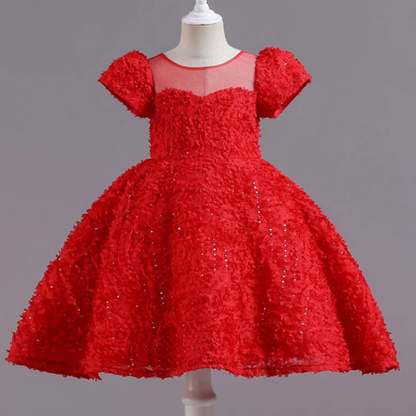 Vestido Infantil Clássico Trapézio