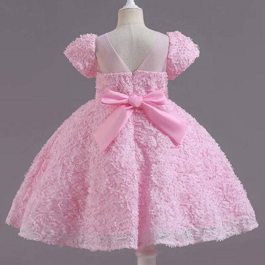 Vestido Infantil Clássico Trapézio