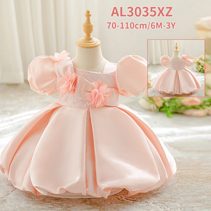 Vestido Rosa Infantil