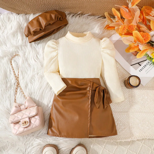 Conjunto Elegância Castanha