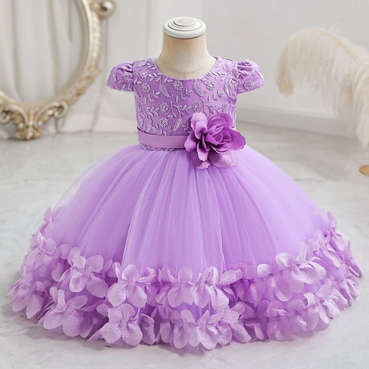 Vestido Princesa Lilás