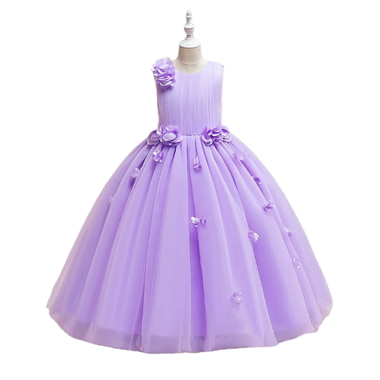 Vestido Princesa Lilás