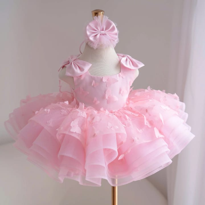 Vestido infantil 3D