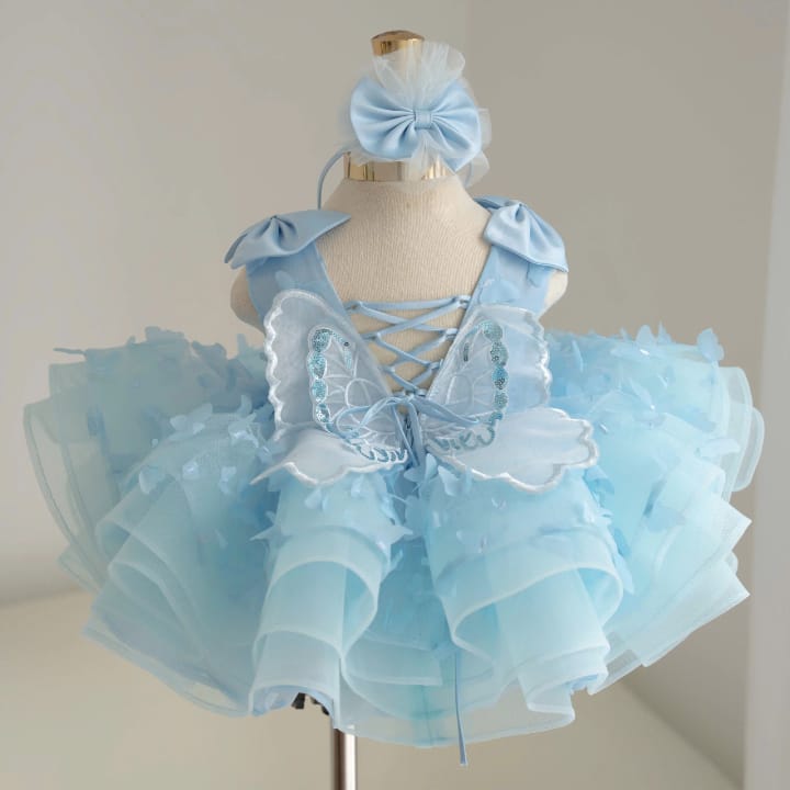 Vestido infantil 3D