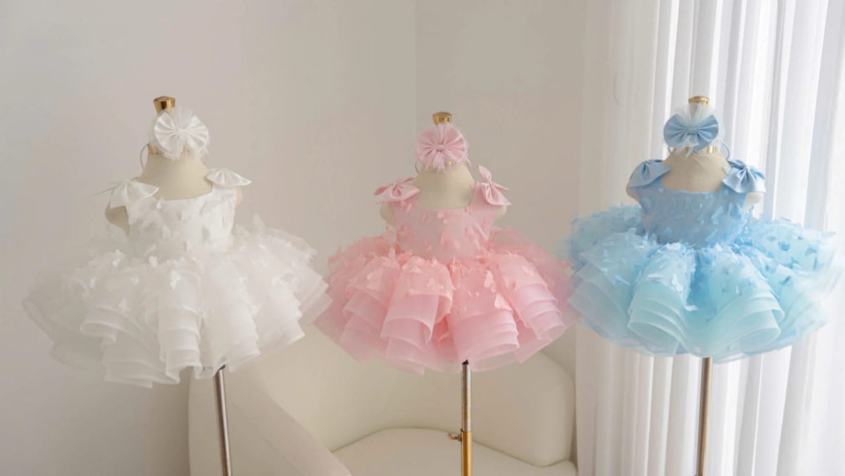 Vestido infantil 3D