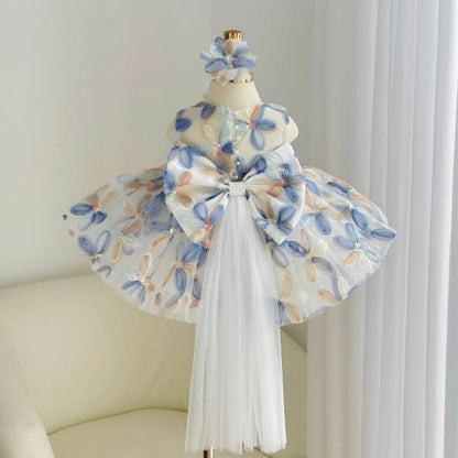 vestidos infantis de design sofisticado