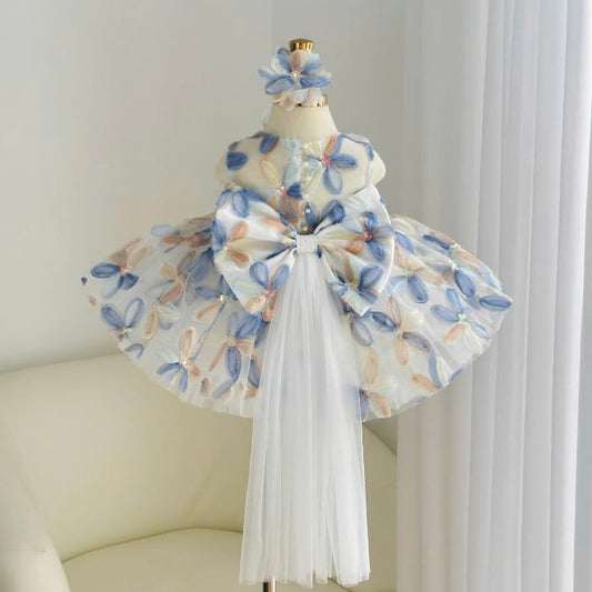 vestidos infantis de design sofisticado