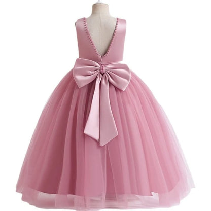Vestido longo infantil